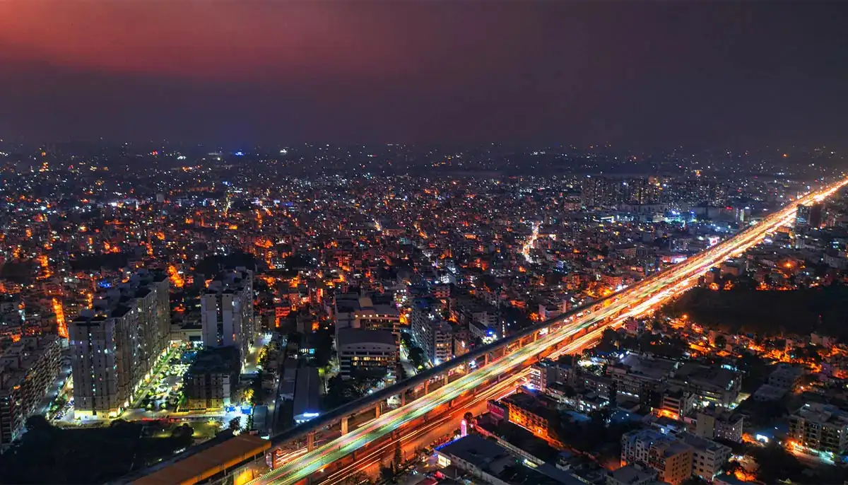 Bengaluru modern skyline and tech hub