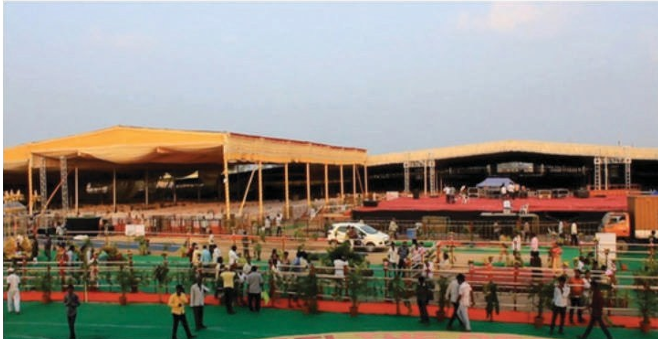 Amaravathi Capital Foundation Stone Laying Ceremony 