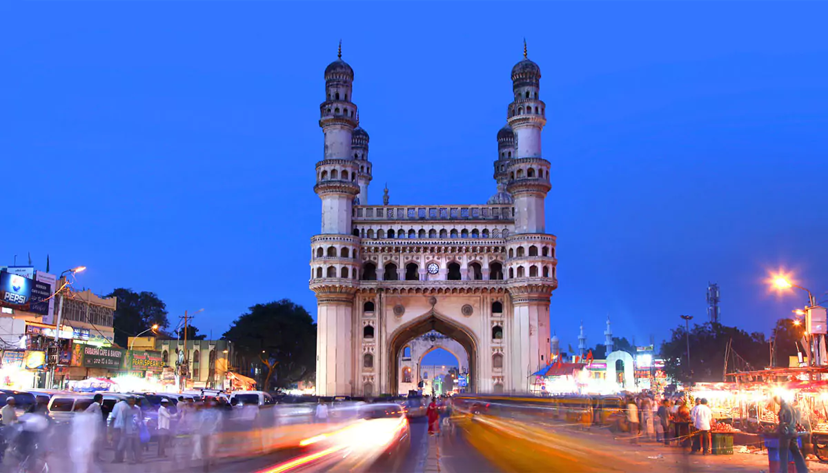 Hyderabad cityscape - The City of Pearls